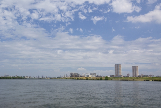 流山おおたかの森 江戸川 氾濫